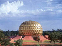 Visit Matri Mandir, Auroville in Pondicherry